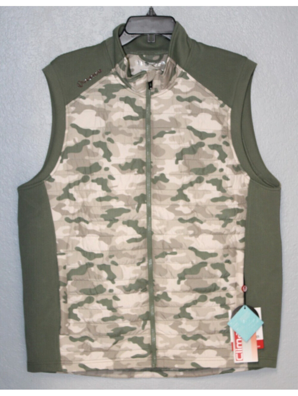 NEW SUNICE Men Hamilton Element Shield Hybrid Vest Full Zip Puffer Jacket LARGE